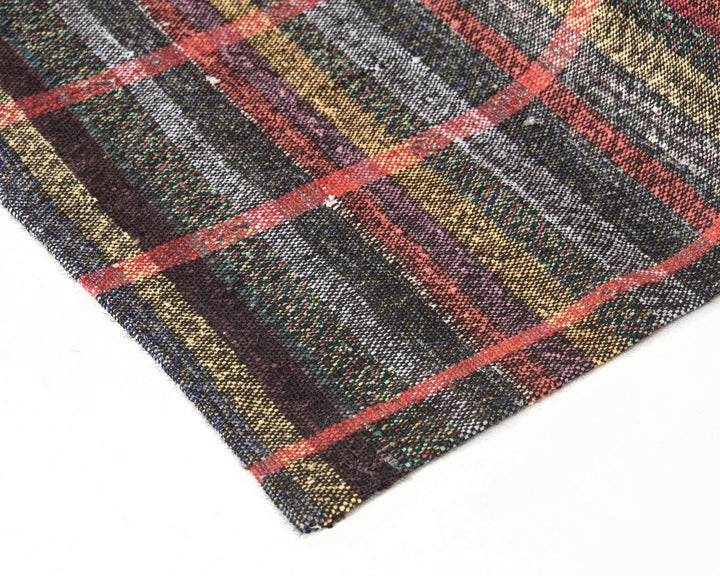Multicolor Turkish Kilim Rug 7' 9" x 5' 3" Flat-Weave | No. VR23589
