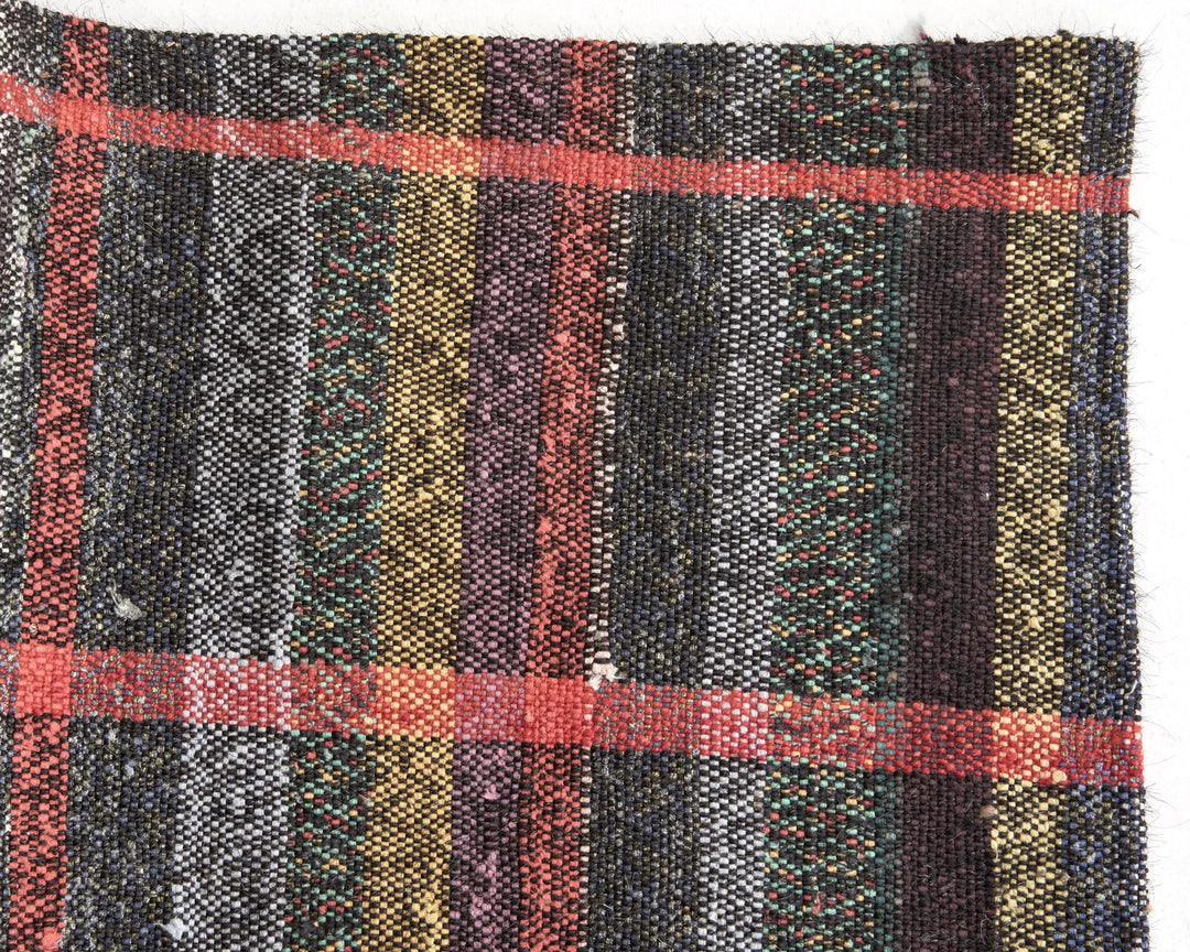 Multicolor Turkish Kilim Rug 7' 9" x 5' 3" Flat-Weave | No. VR23589