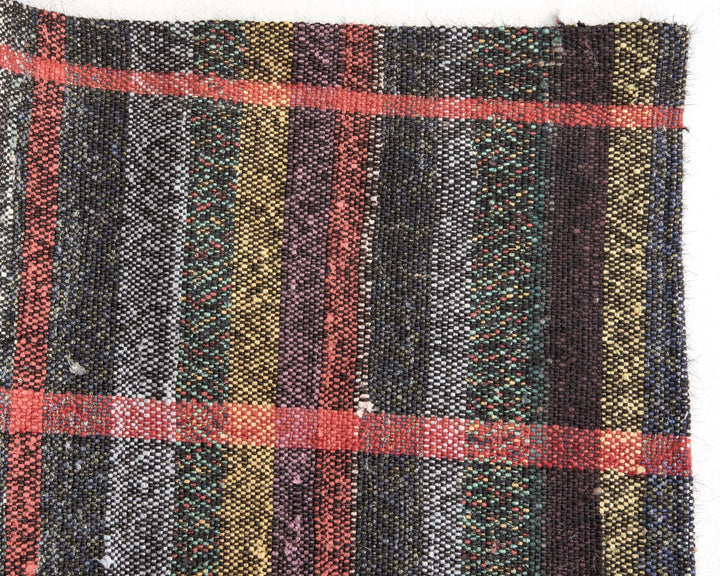 Multicolor Turkish Kilim Rug 7' 9" x 5' 3" Flat-Weave | No. VR23589