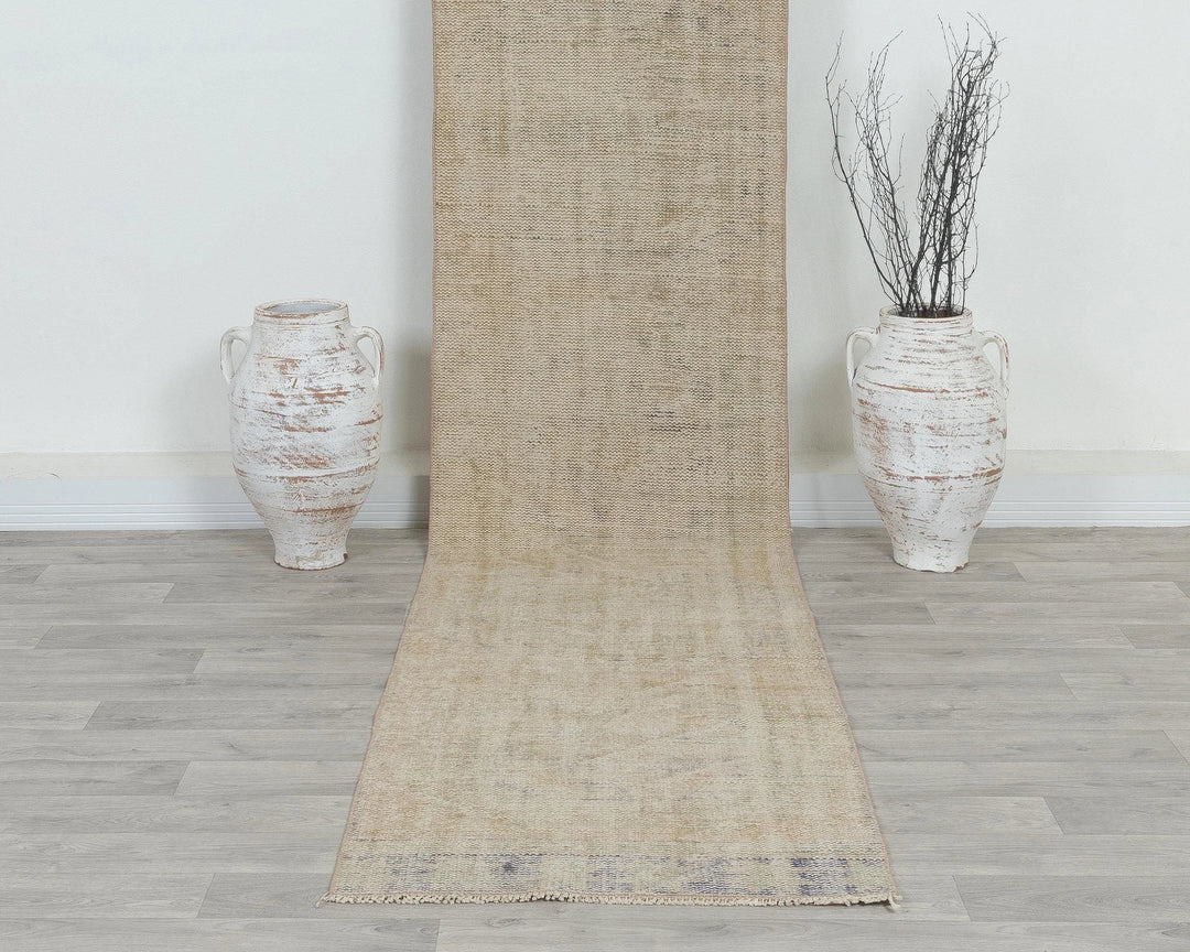 Beige Runner Rug 2' 6" x 11' 8" | No. VR23782