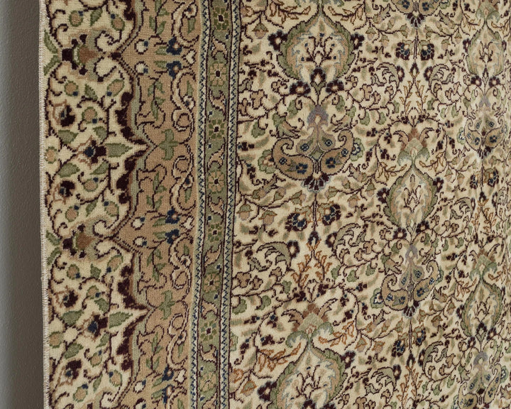 Multicolor Turkish Oushak Rug 0'7" x 0'10" Hand-Knotted | No. VR23811
