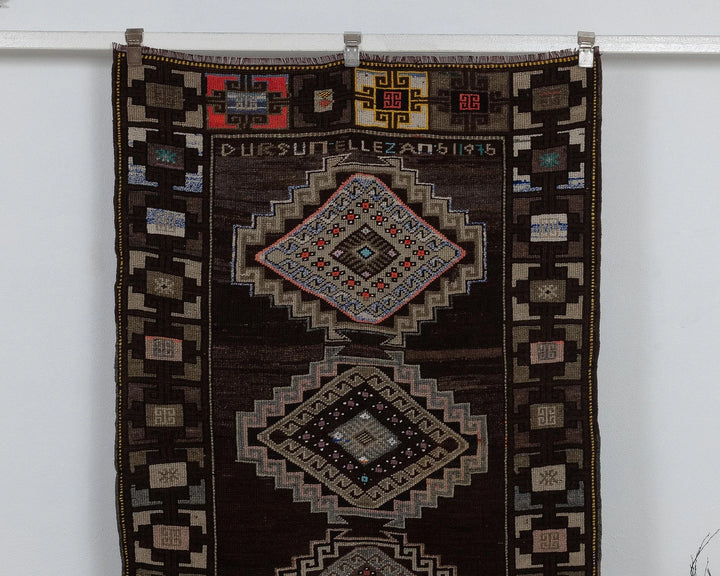 Brown Runner Rug 4' x 11' | No. VR23820