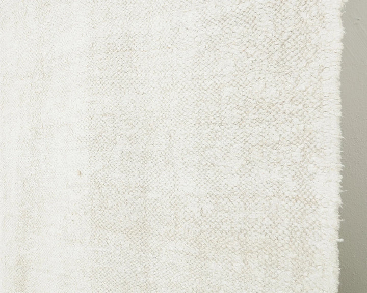 White Turkish Kilim Rug 9' 6" x 12' 1" Flat-Weave | No. VR23856
