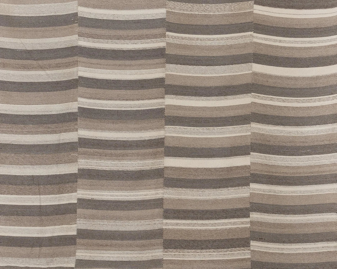Neutral Kilim Rug 9' 2" x 13' 3" | No. VR24039