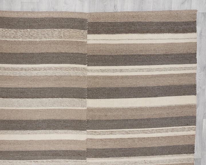 Neutral Kilim Rug 9' 2" x 13' 3" | No. VR24039