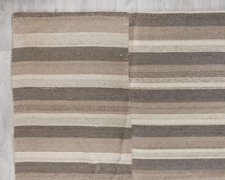 Neutral Kilim Rug 9' 2" x 13' 3" | No. VR24039