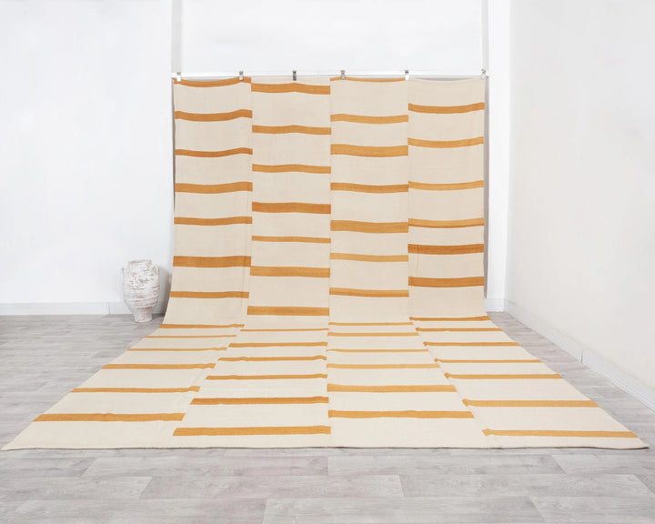 Beige Kilim Rug 9' 10" x 12' 11" | No. VR24069