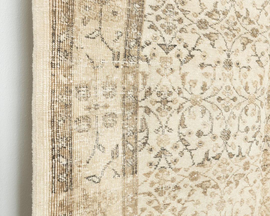 Multicolor Turkish Oushak Rug 4' 8" x 7' 10" Hand-Knotted | No. VR24137