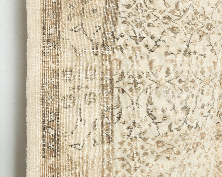 Multicolor Turkish Oushak Rug 4' 8" x 7' 10" Hand-Knotted | No. VR24137