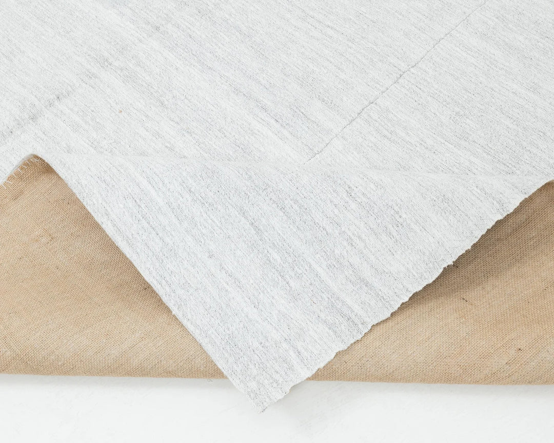 White Kilim Rug 6' 7" x 8' 6" | No. VR24150