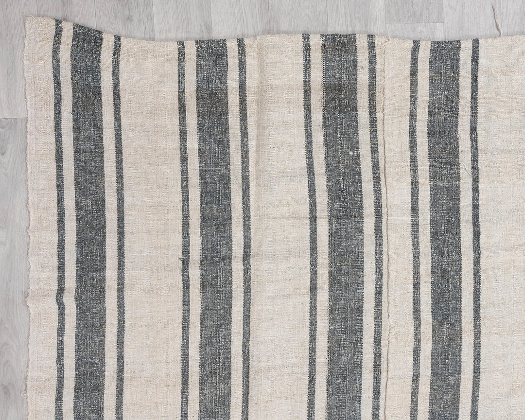 Multicolor Turkish Kilim Rug 7' 9" x 9' 11" Flat-Weave | No. VR24478