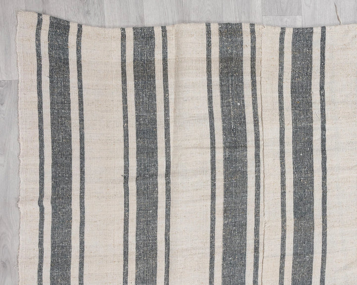 Multicolor Turkish Kilim Rug 7' 9" x 9' 11" Flat-Weave | No. VR24478