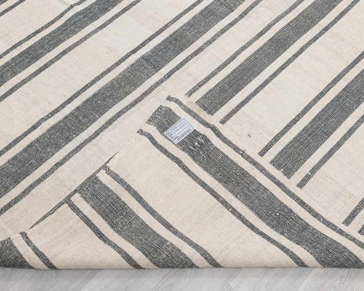 Multicolor Turkish Kilim Rug 7' 9" x 9' 11" Flat-Weave | No. VR24478