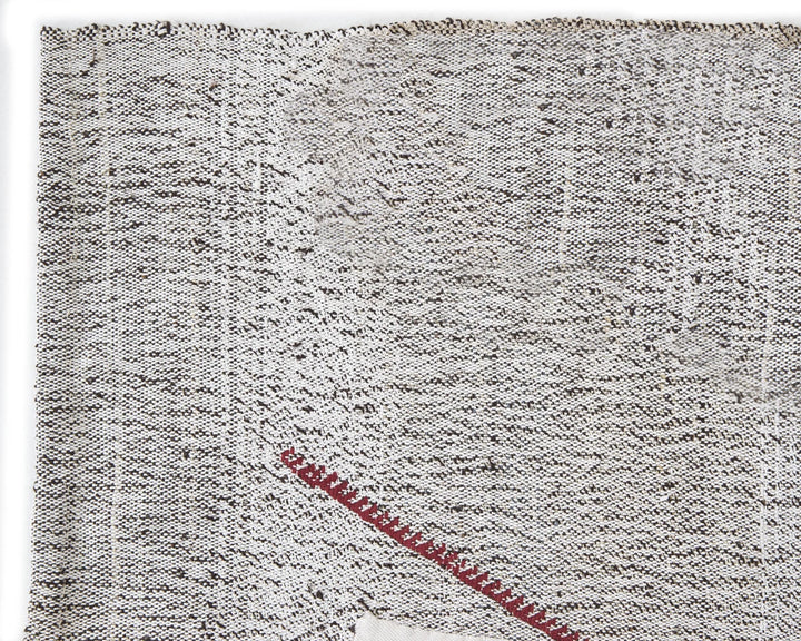 Gray Kilim Rug 7' 5" x 8' 5" | No. VR24580