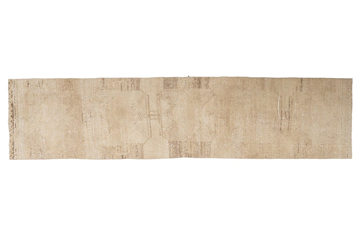 Multicolor Turkish Oushak Rug 2'10" x 11'2" Hand-Knotted | No. VR24638