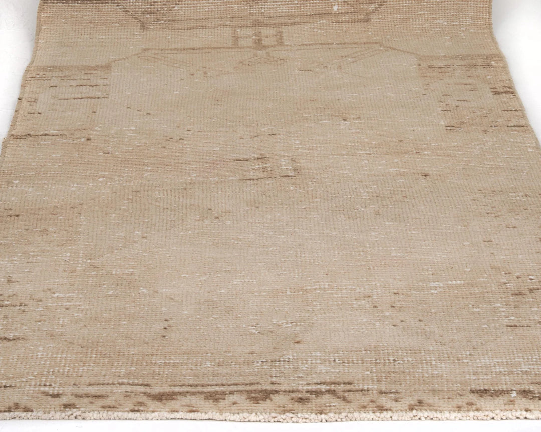 Multicolor Turkish Oushak Rug 2'10" x 11'2" Hand-Knotted | No. VR24638
