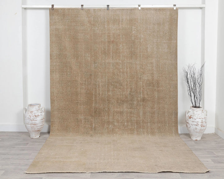 Multicolor Turkish Oushak Rug 7' x 11' Hand-Knotted | No. VR24674