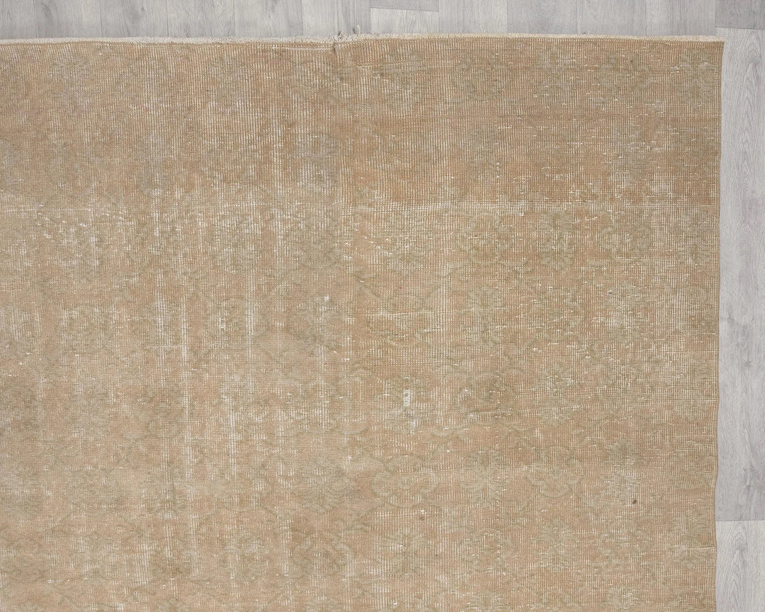 Multicolor Turkish Oushak Rug 7' x 11' Hand-Knotted | No. VR24674