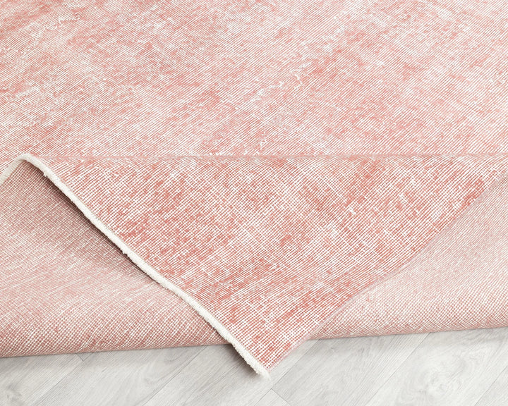 Pink Turkish Oushak Rug 6'6" x 10'2" Hand-Knotted | No. VR24862