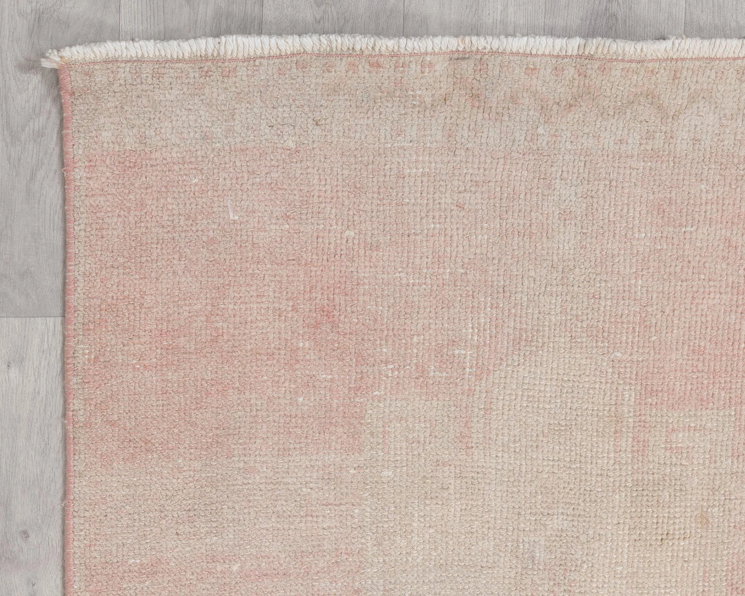 Multicolor Turkish Oushak Rug 2'11" x 10'5" Hand-Knotted | No. VR25083