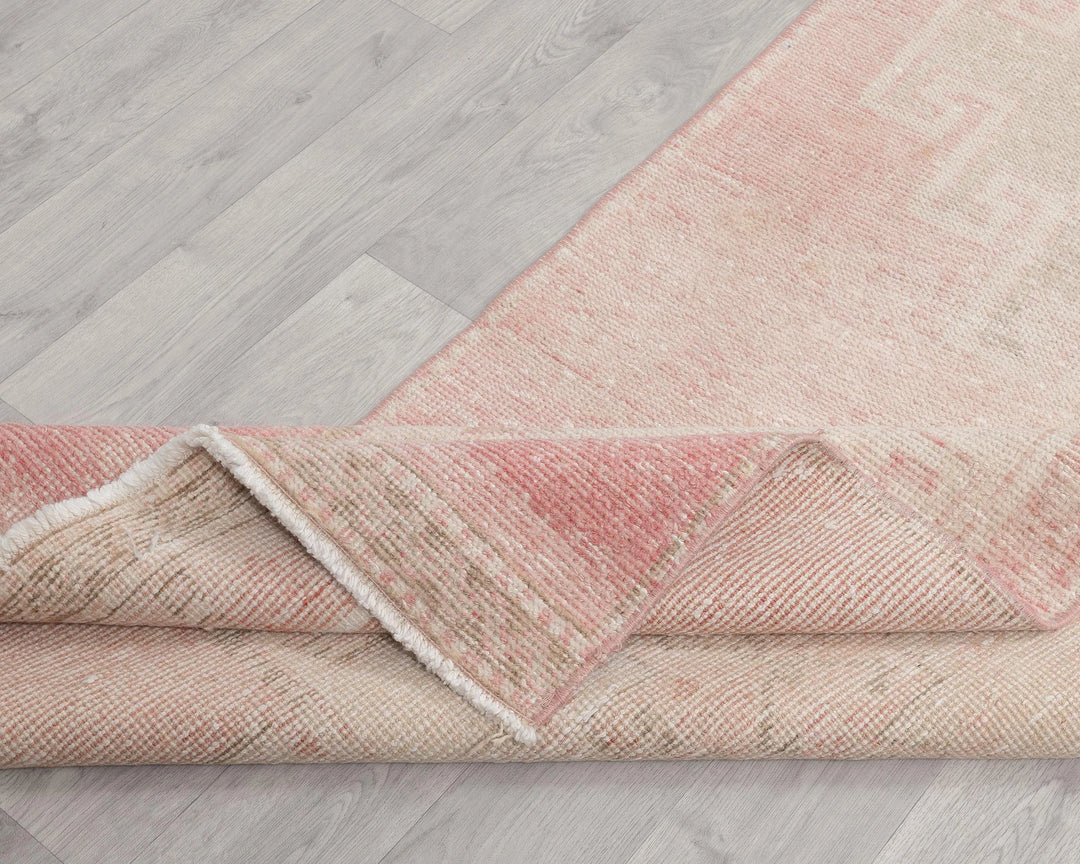 Multicolor Turkish Oushak Rug 2'11" x 10'5" Hand-Knotted | No. VR25083