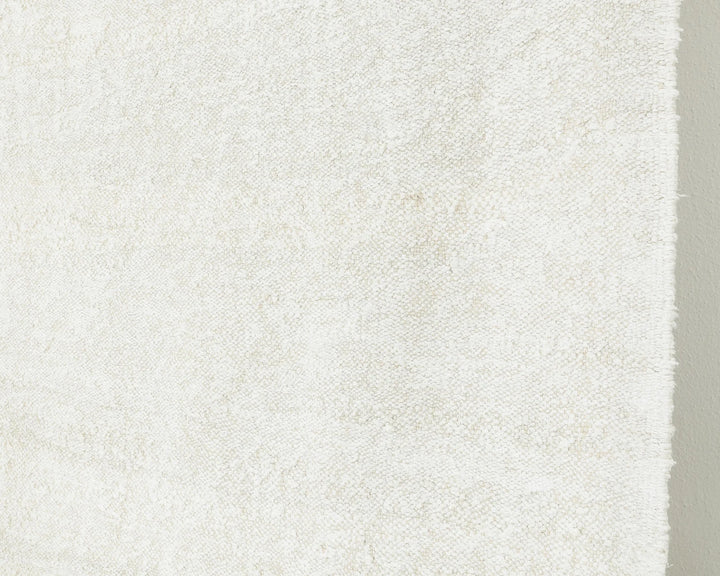 White Turkish Kilim Rug 11' 8" x 9' 1" Flat-Weave | No. VR25361