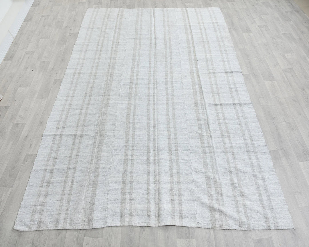 Multicolor Turkish Kilim Rug 6' x 10' Flat-Weave view 9