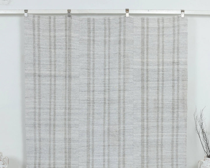 Multicolor Turkish Kilim Rug 6' x 10' Flat-Weave view