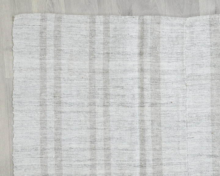 Multicolor Turkish Kilim Rug 6' x 10' Flat-Weave border