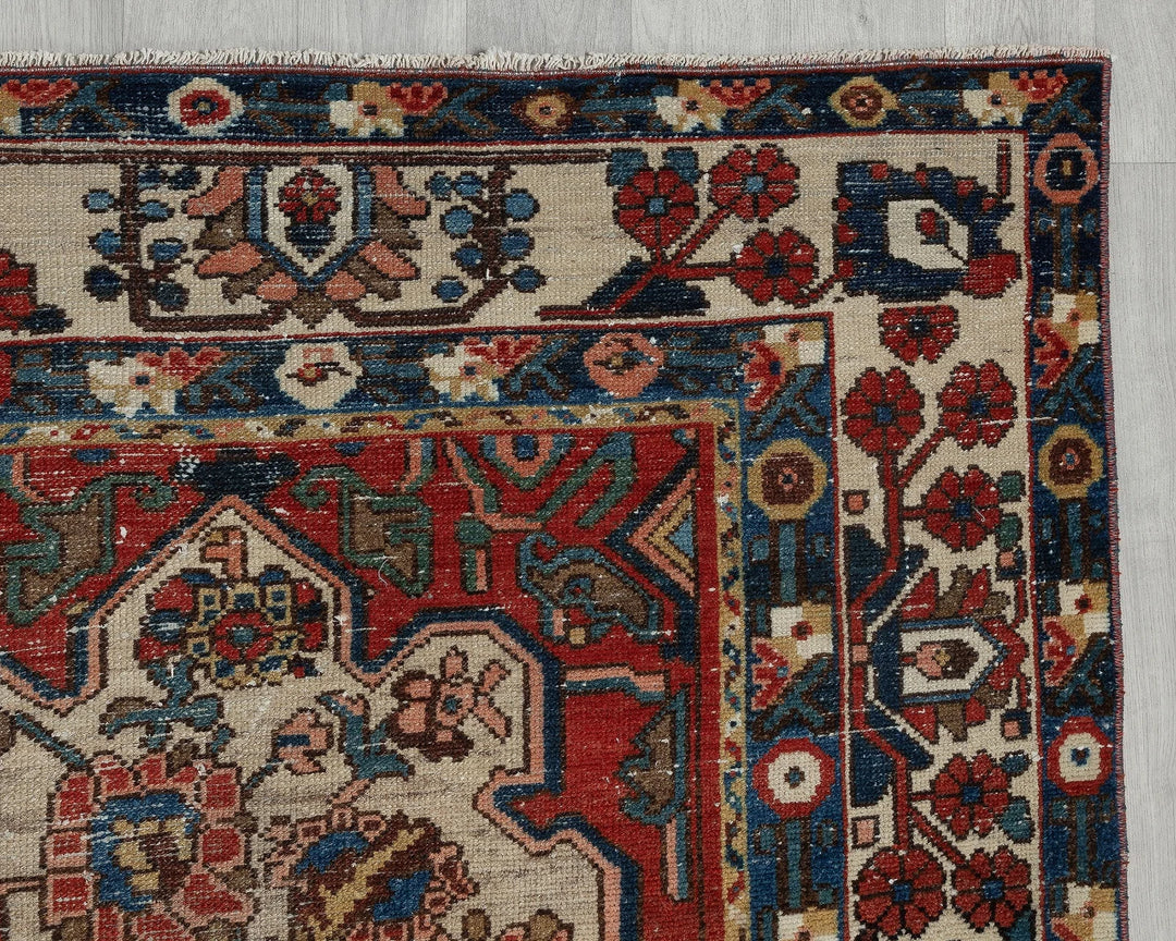 Red Oushak Rug 6' 11" x 10' 3" | No. VR25677