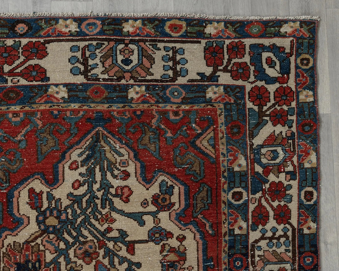Red Oushak Rug 6' 11" x 10' 3" | No. VR25677