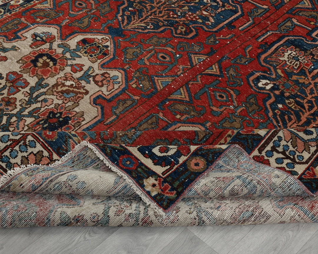 Red Oushak Rug 6' 11" x 10' 3" | No. VR25677