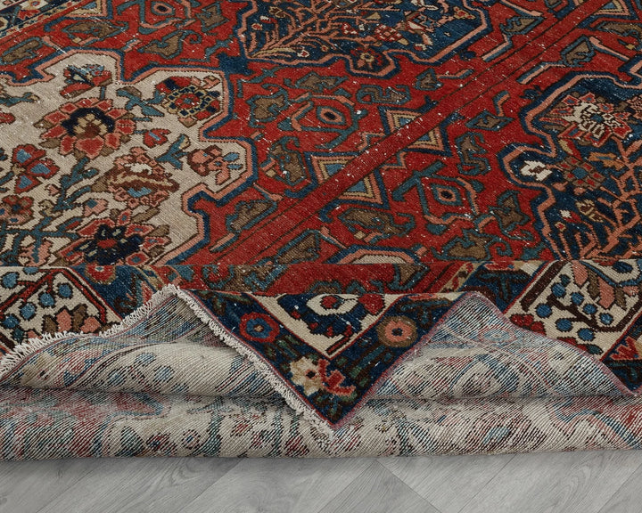 Red Oushak Rug 6' 11" x 10' 3" | No. VR25677