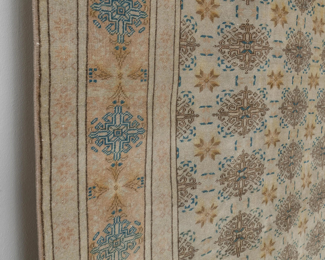 Multicolor Turkish Oushak Rug 8' 2" x 11' 11" Hand-Knotted | No. VR25680