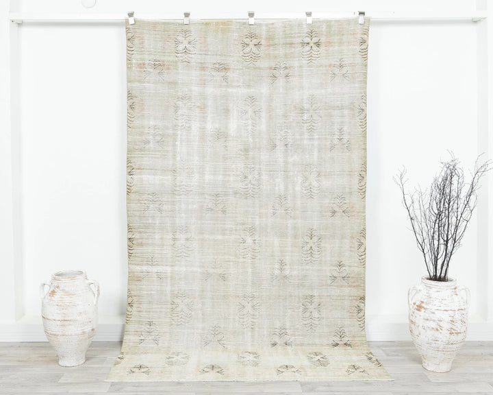 Multicolor Turkish Oushak Rug 5' x 8' 4" Hand-Knotted | No. VR25804