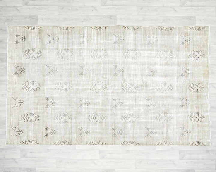 Multicolor Turkish Oushak Rug 5' x 8' 4" Hand-Knotted | No. VR25804