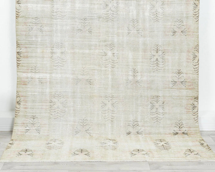 Multicolor Turkish Oushak Rug 5' x 8' 4" Hand-Knotted | No. VR25804
