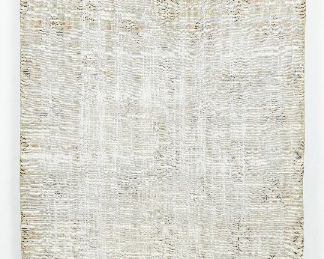Multicolor Turkish Oushak Rug 5' x 8' 4" Hand-Knotted | No. VR25804