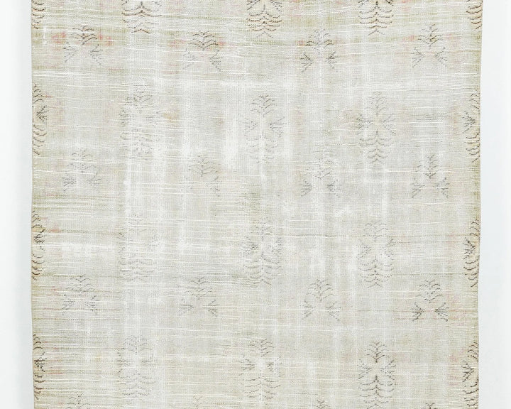 Multicolor Turkish Oushak Rug 5' x 8' 4" Hand-Knotted | No. VR25804