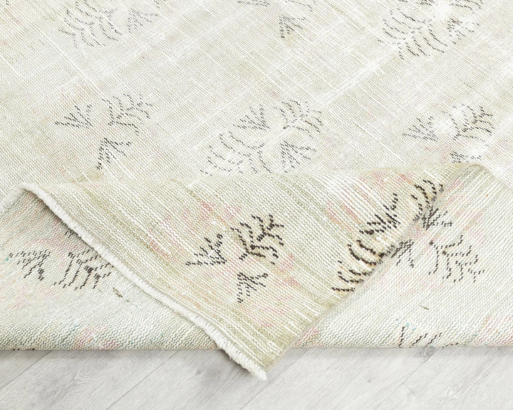 Multicolor Turkish Oushak Rug 5' x 8' 4" Hand-Knotted | No. VR25804