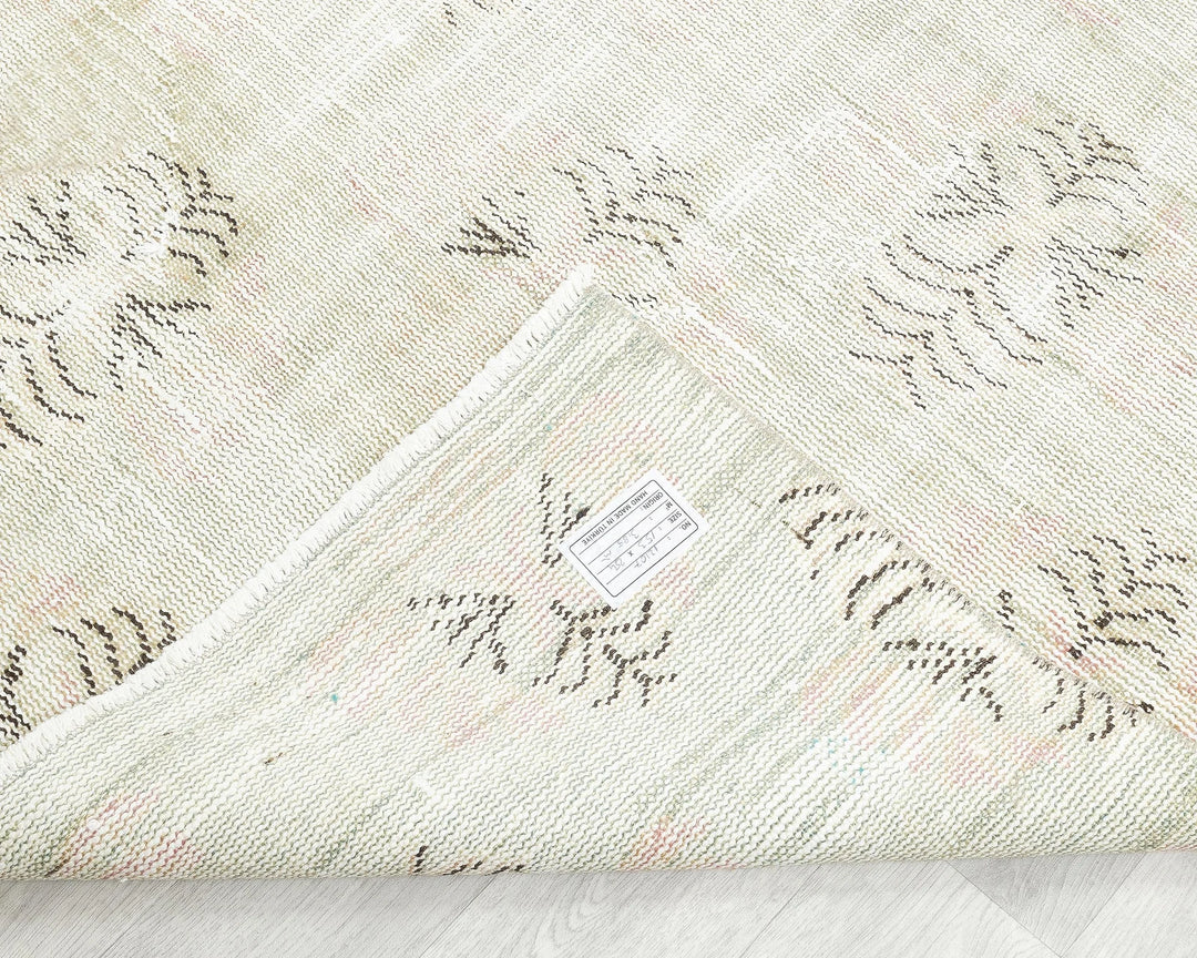 Multicolor Turkish Oushak Rug 5' x 8' 4" Hand-Knotted | No. VR25804