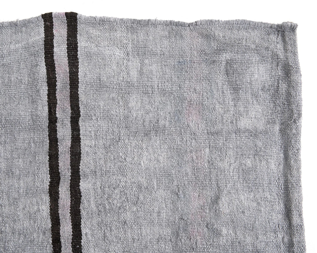 Blue Turkish Kilim Rug 5' 7" x 8' 5" Flat-Weave | No. VR25836