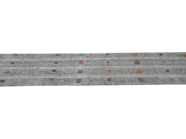 Multicolor Turkish Kilim Rug 2' 1" x 28' 4" Flat-Weave | No. VR25895