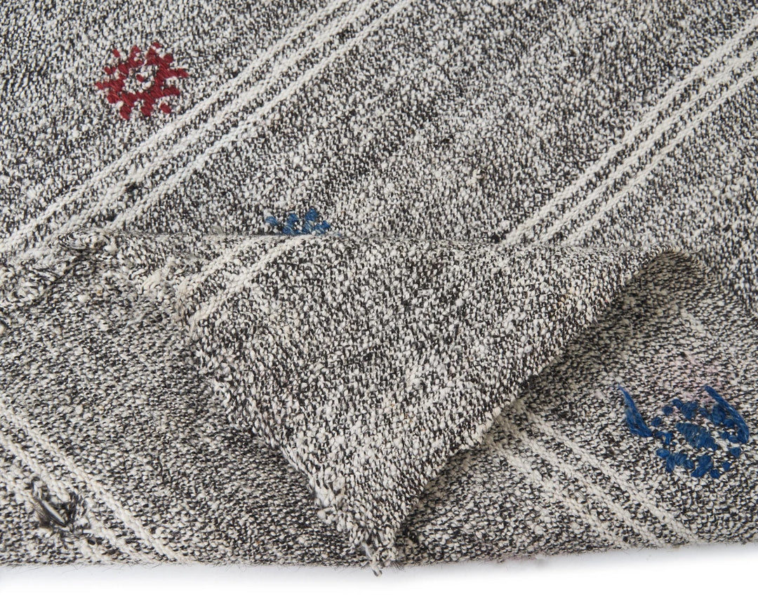 Multicolor Turkish Kilim Rug 2' 1" x 28' 4" Flat-Weave | No. VR25895
