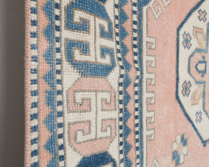 Pink Turkish Oushak Rug 5' 4" x 8' 4" Hand-Knotted | No. VR26022
