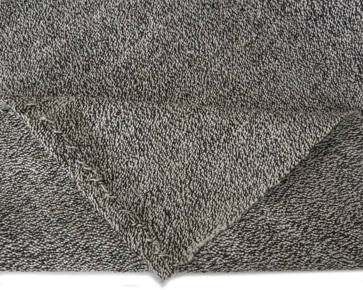 Gray Turkish Kilim Rug 8' 2" x 5' 8" Flat-Weave | No. VR26123