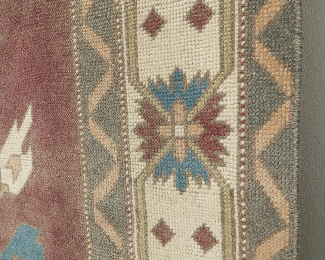 Multicolor Turkish Oushak Rug 8' 2" x 12' 4" Hand-Knotted | No. VR26139