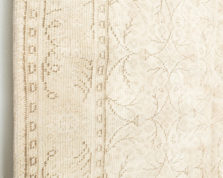 Beige Turkish Oushak Rug 5' x 8' 8" Hand-Knotted | No. VR26216