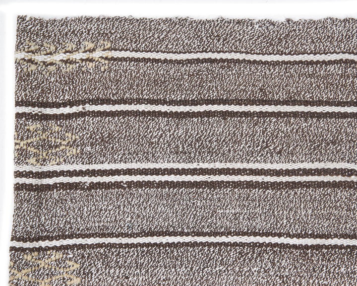 Gray Kilim Rug 5' 7" x 6' 8" | No. VR26397