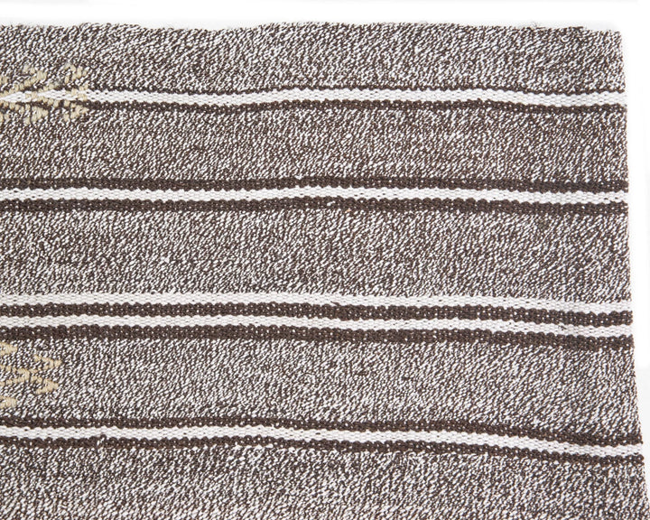 Gray Kilim Rug 5' 7" x 6' 8" | No. VR26397